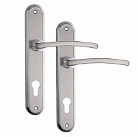 Ручки на планке SIBA Trio 85 матовый никель/хром